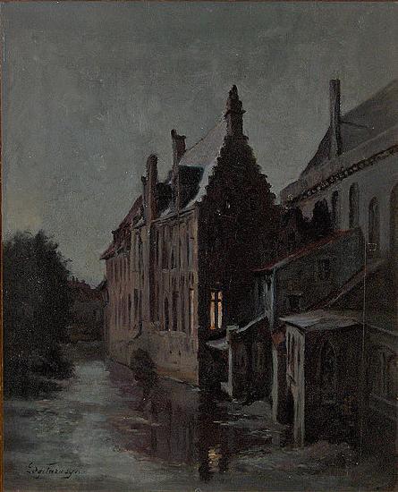 unknow artist Oud Sint-Janshospitaal te Brugge oil painting picture